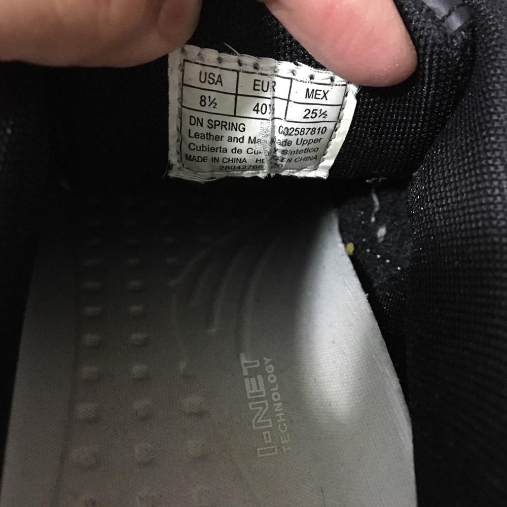 Danskin Now Size 8.5 Black Sculpting Sneakers - Picture 7 of 7